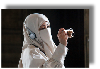 Woman with Camera